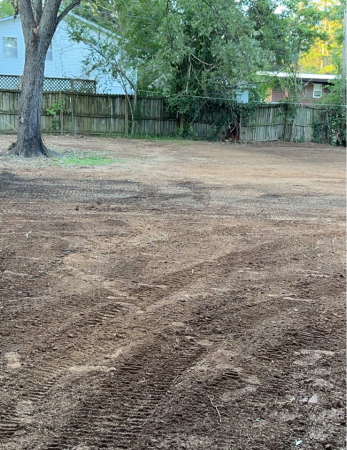 grading/drainage correction